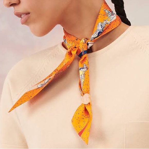 💙 New! Pair of Navy & Gold Chain Twilly - Picture 4 of 4